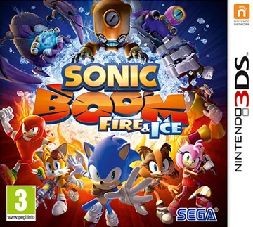 Sonic Boom - Fire & Ice (Europe) (En,Fr,De,Es,It) box cover front